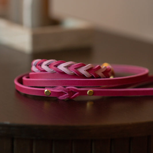 Retrieverkoppel Mörkrosa