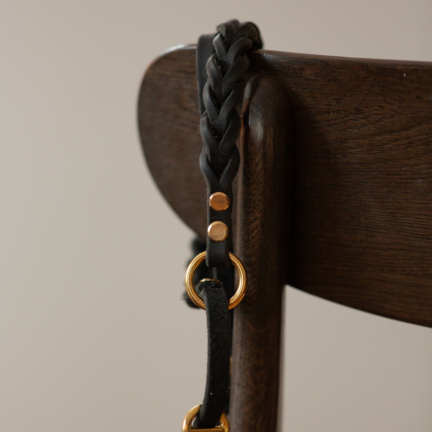 Retrieverkoppel - Svart & Guld