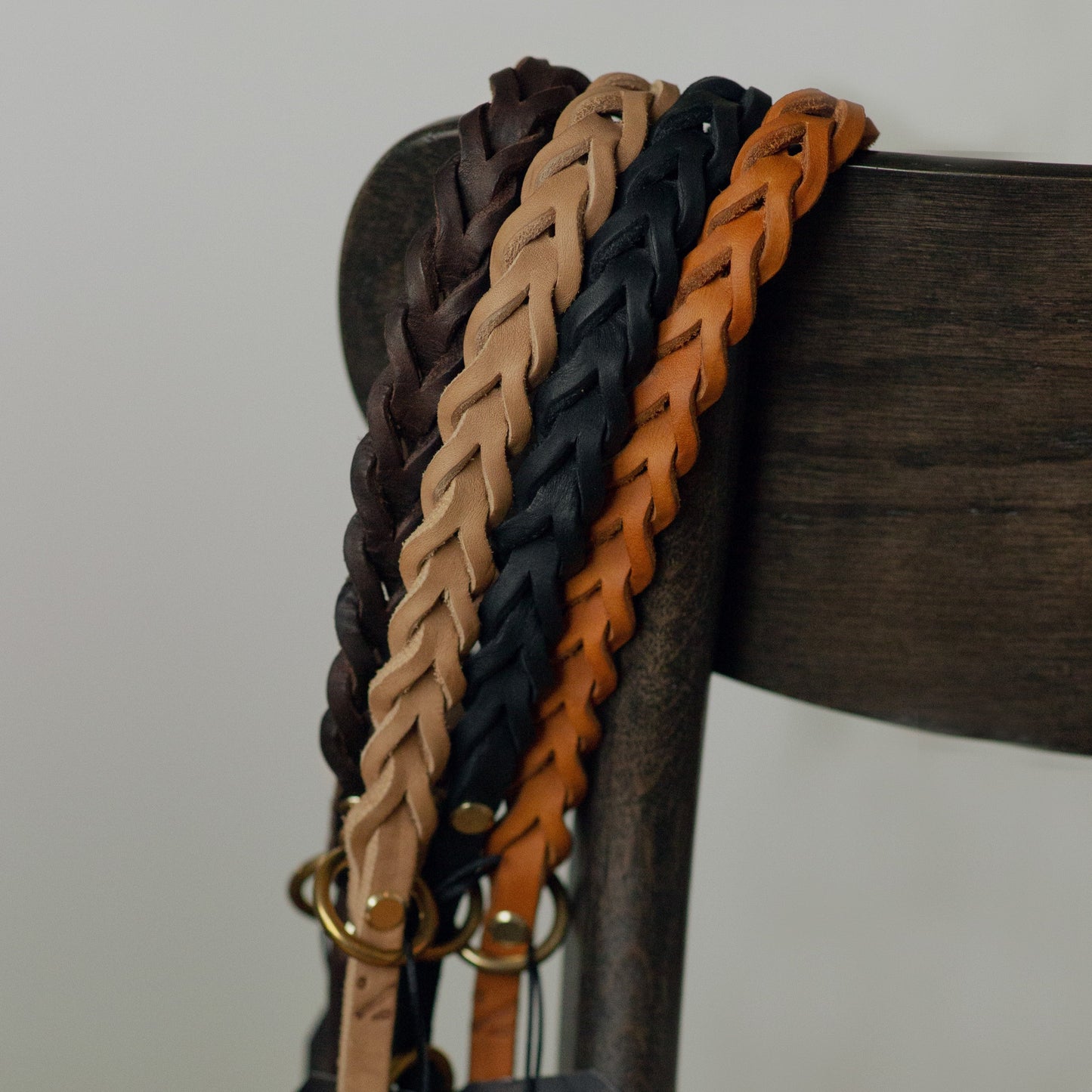 Halvstryp Beige - bredd 12mm & längd 32,5 cm
