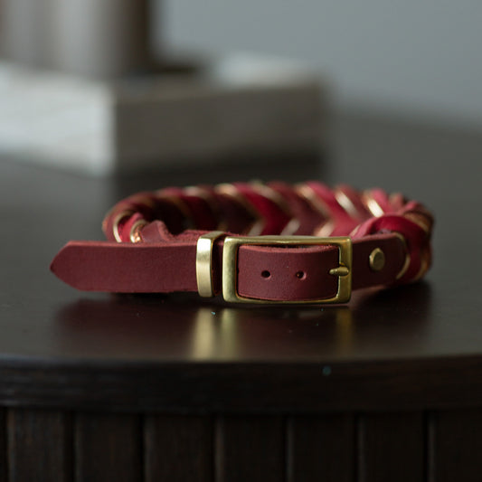 Fast halsband - Höstvärme