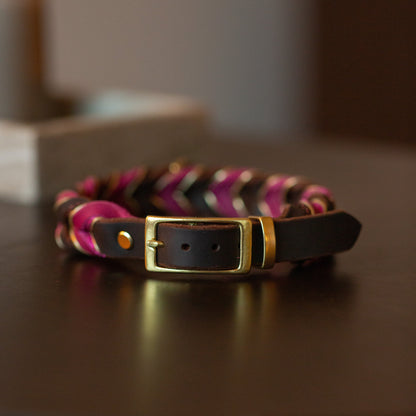 Fast Brun & Mörkrosa 39-45cm