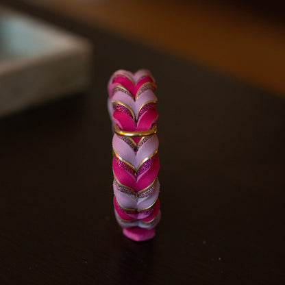 Fast Starkrosa & Ljusrosa 29-35cm