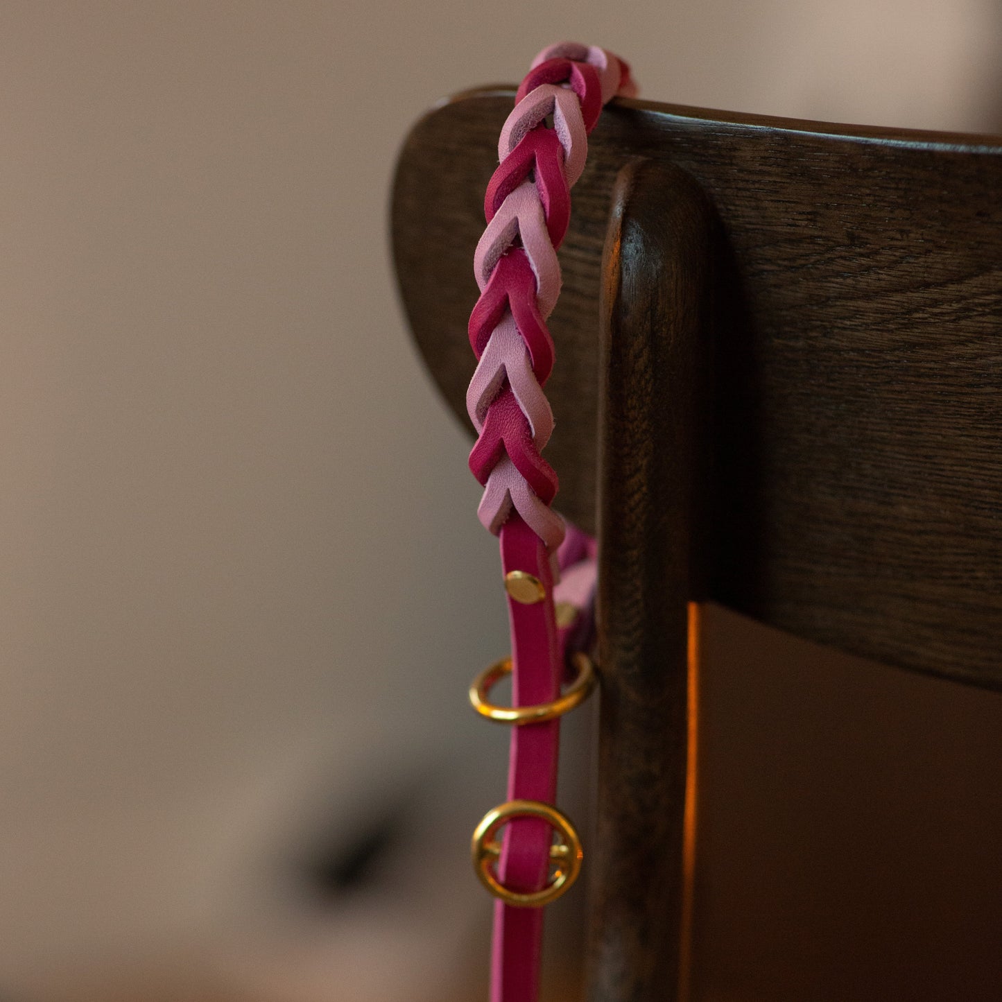 Retrieverkoppel Mörkrosa