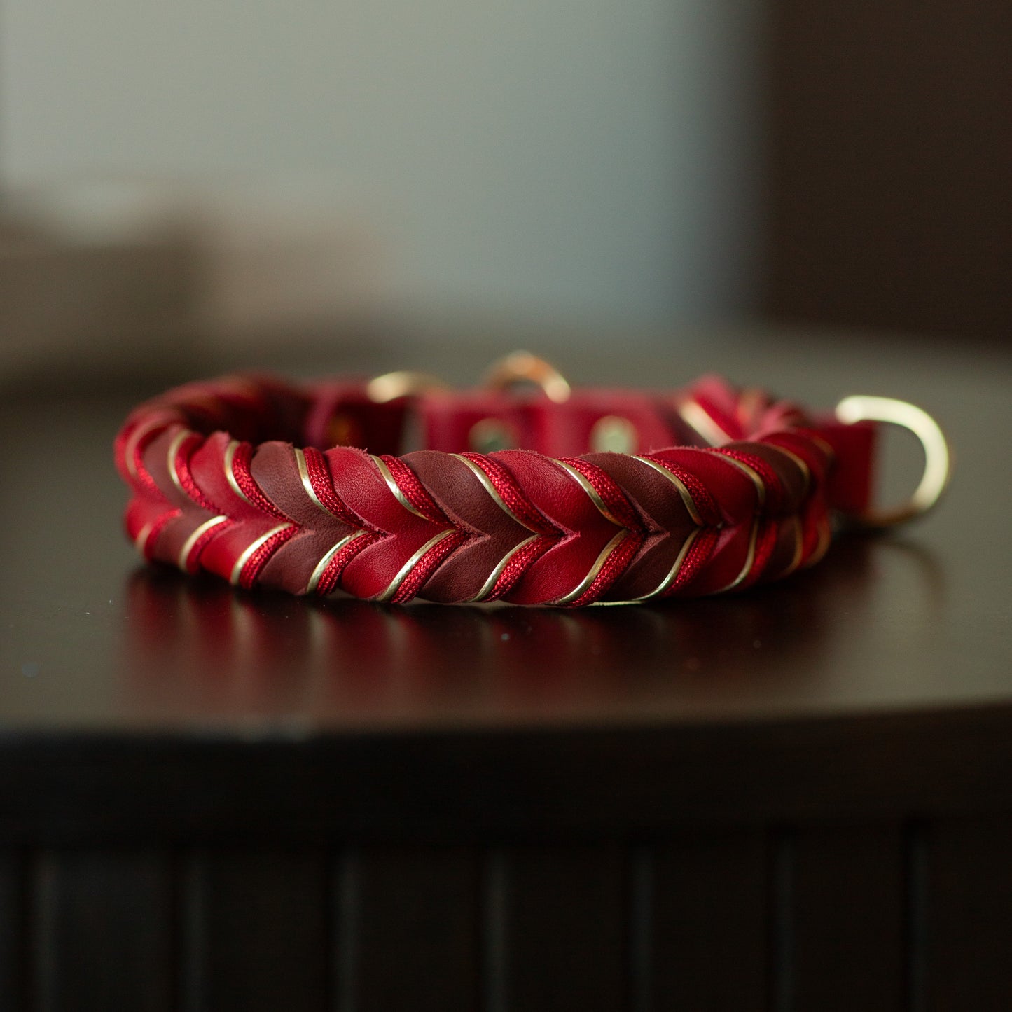 Halvstryp - Röd & Rost (36+8 cm)