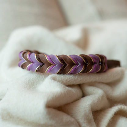 Halvstryp - Nougat & Syren 33+9cm